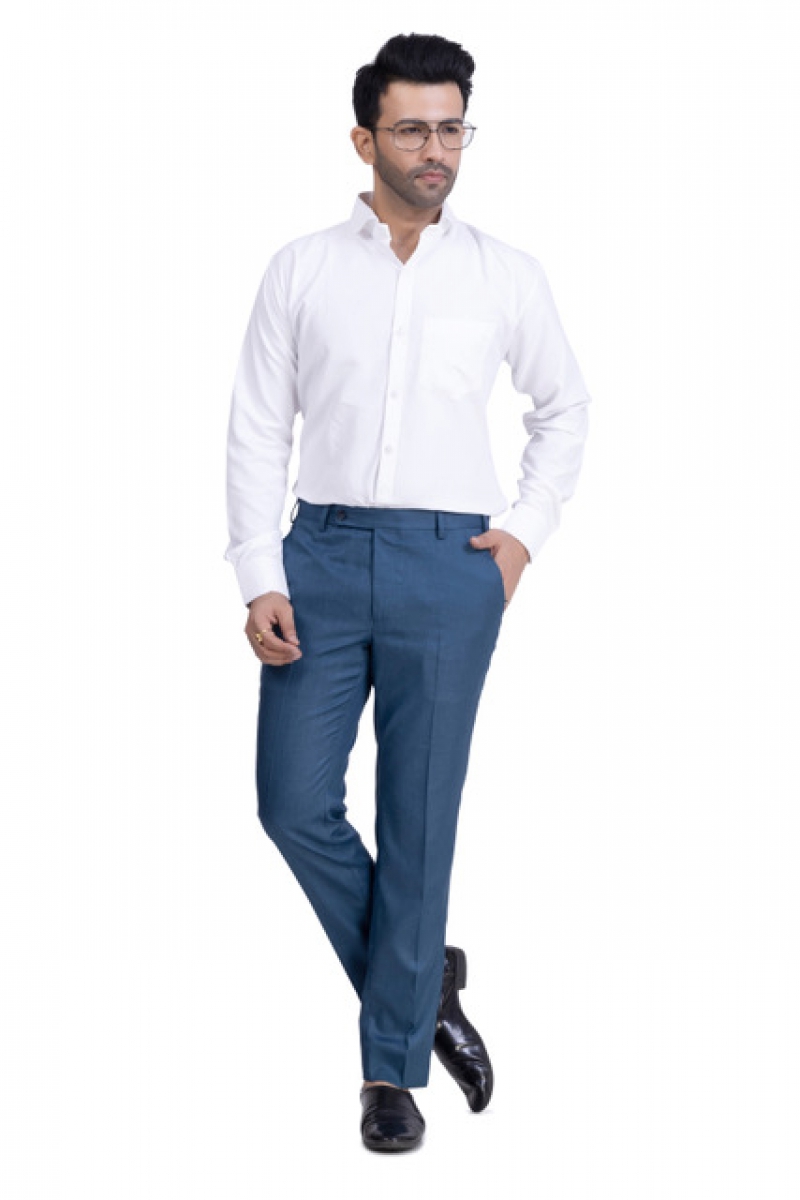 FORMAL TROUSERS BLUE
