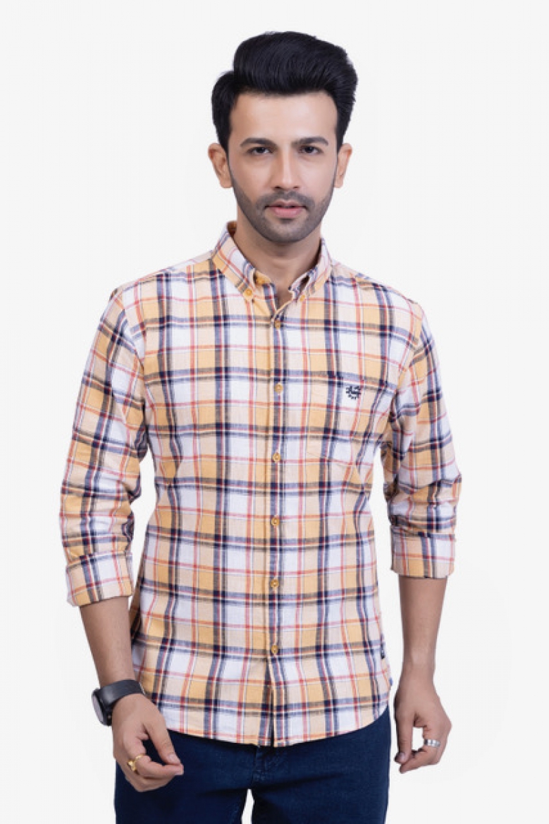 CASUAL YELLOW SHIRTS